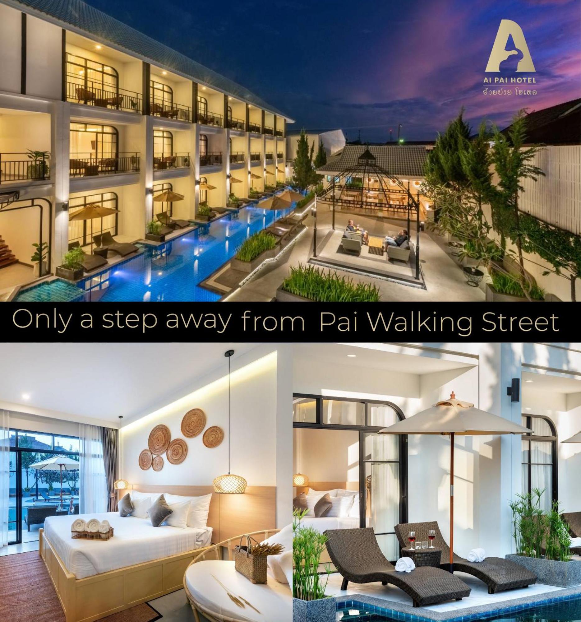 Ai Pai Hotel Bagian luar foto