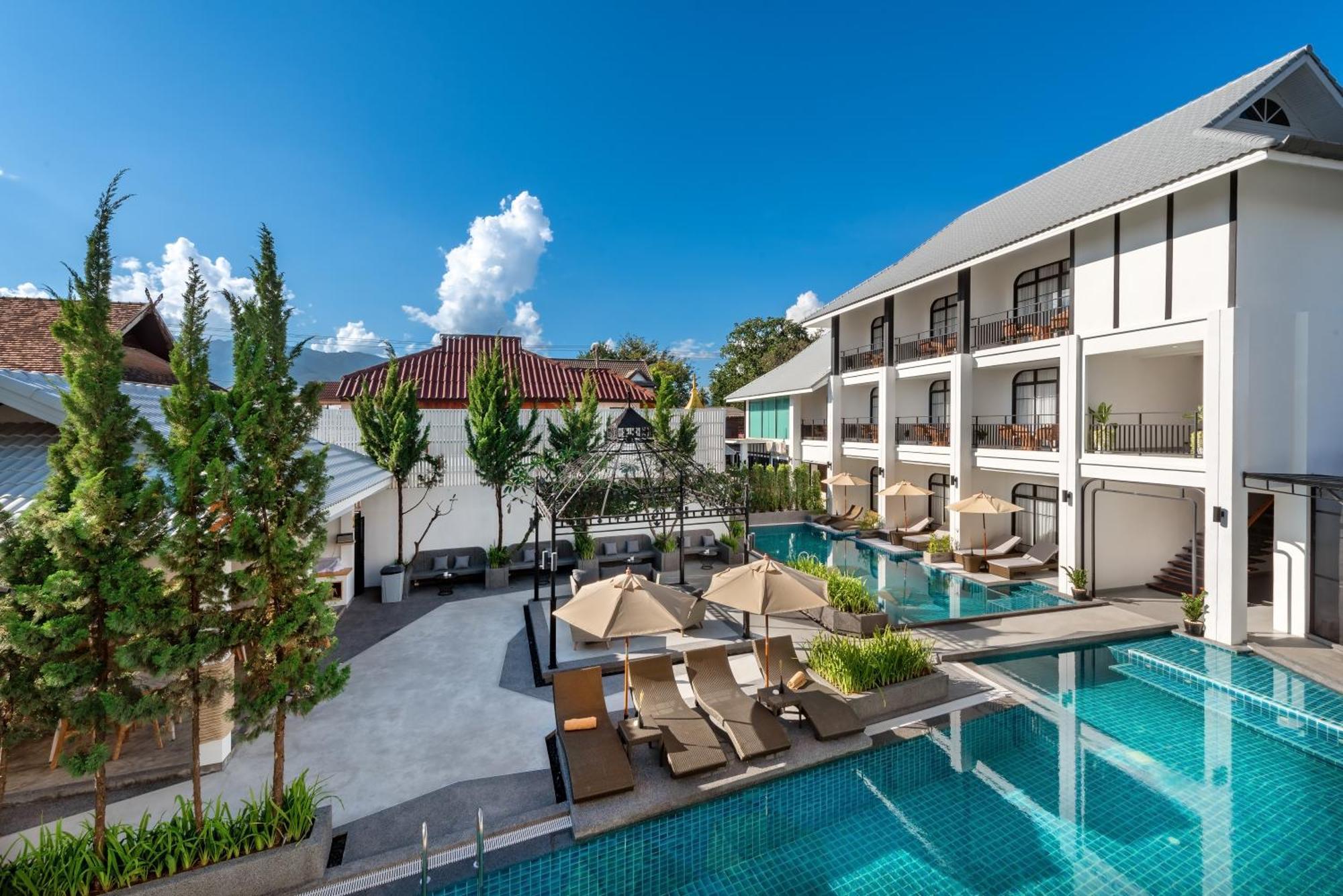Ai Pai Hotel Bagian luar foto