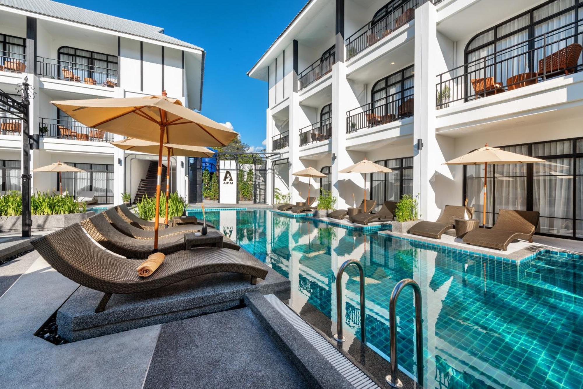 Ai Pai Hotel Bagian luar foto