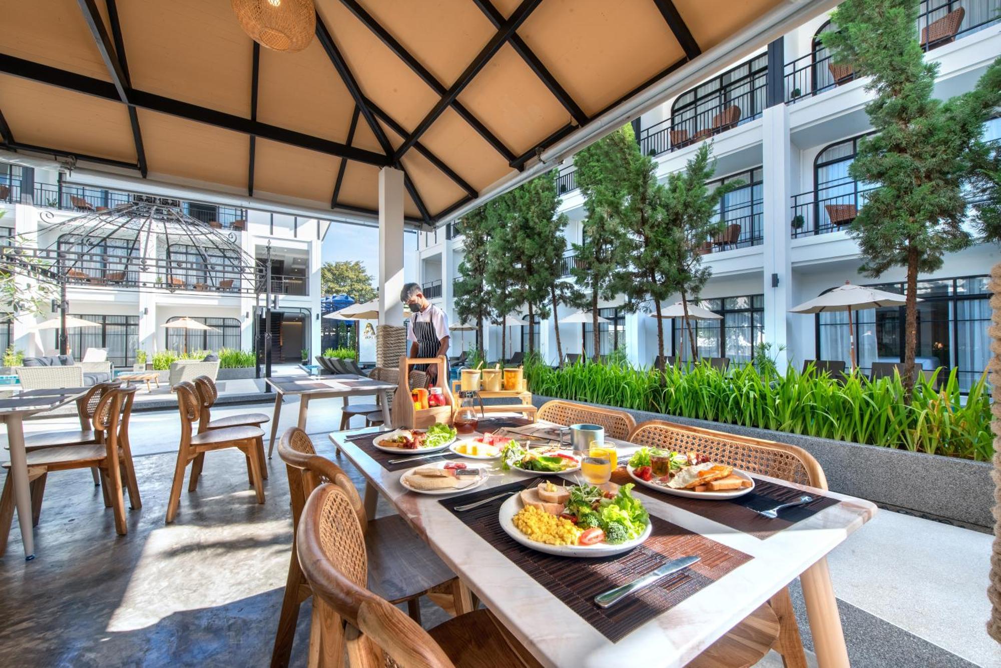 Ai Pai Hotel Bagian luar foto