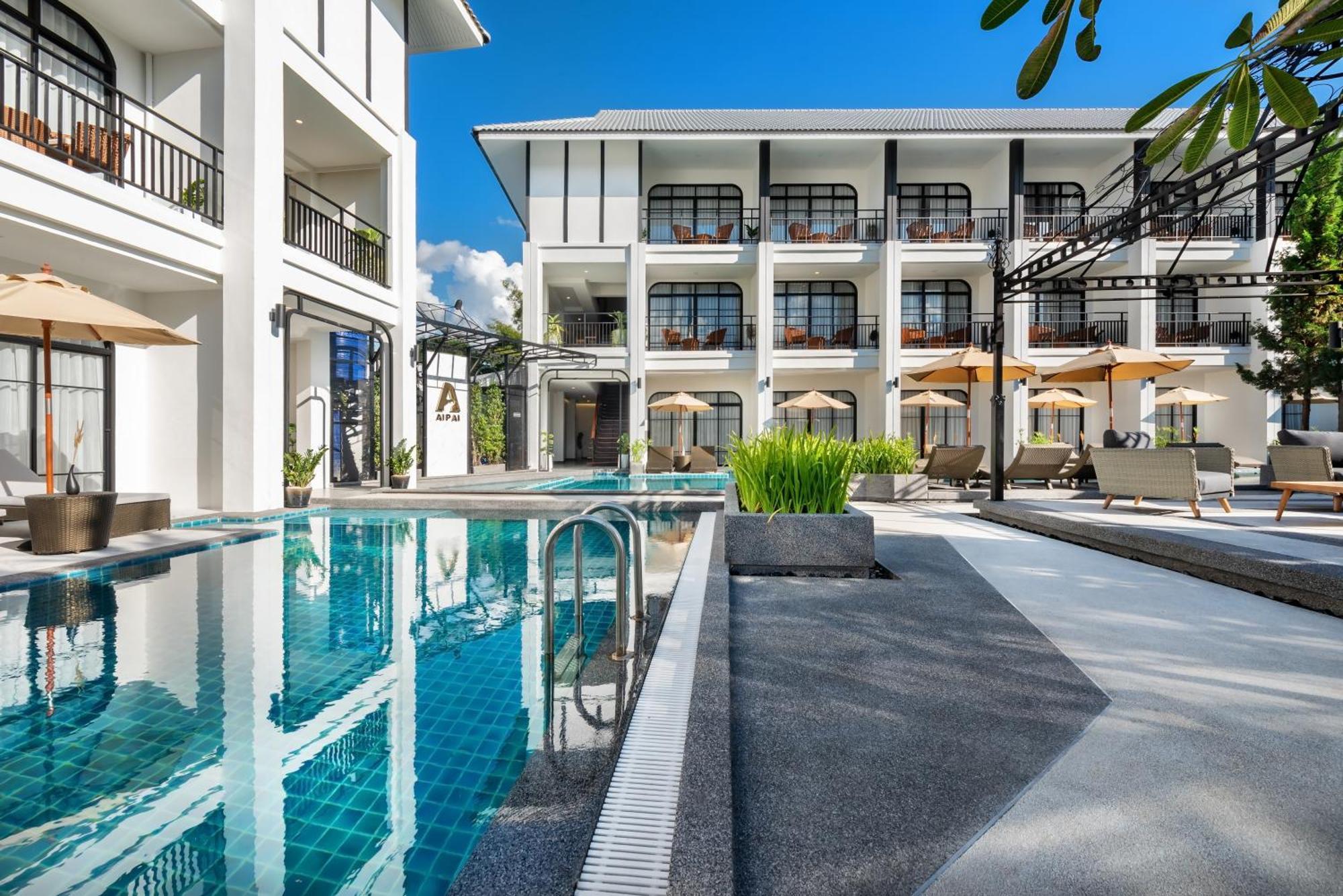 Ai Pai Hotel Bagian luar foto