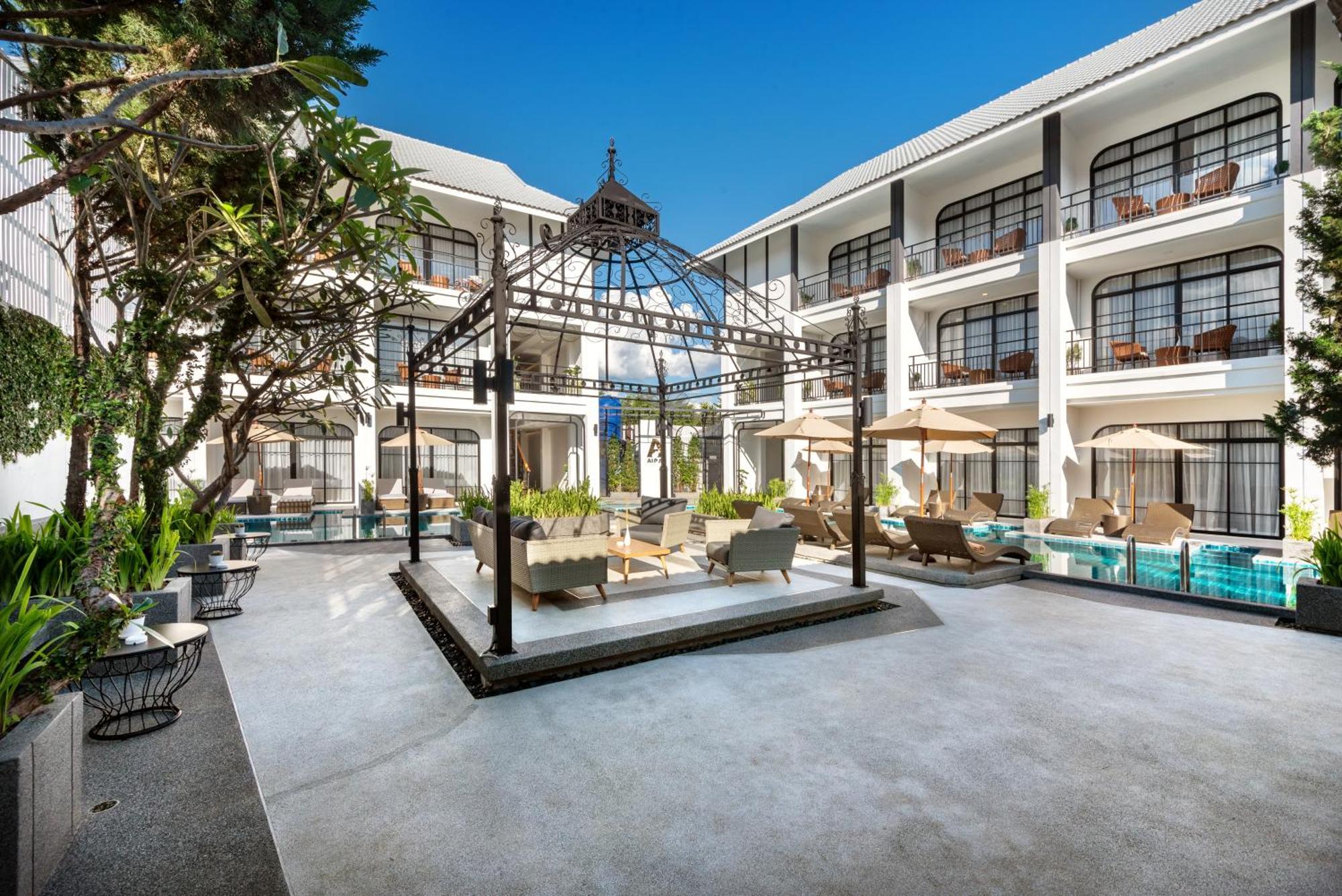 Ai Pai Hotel Bagian luar foto