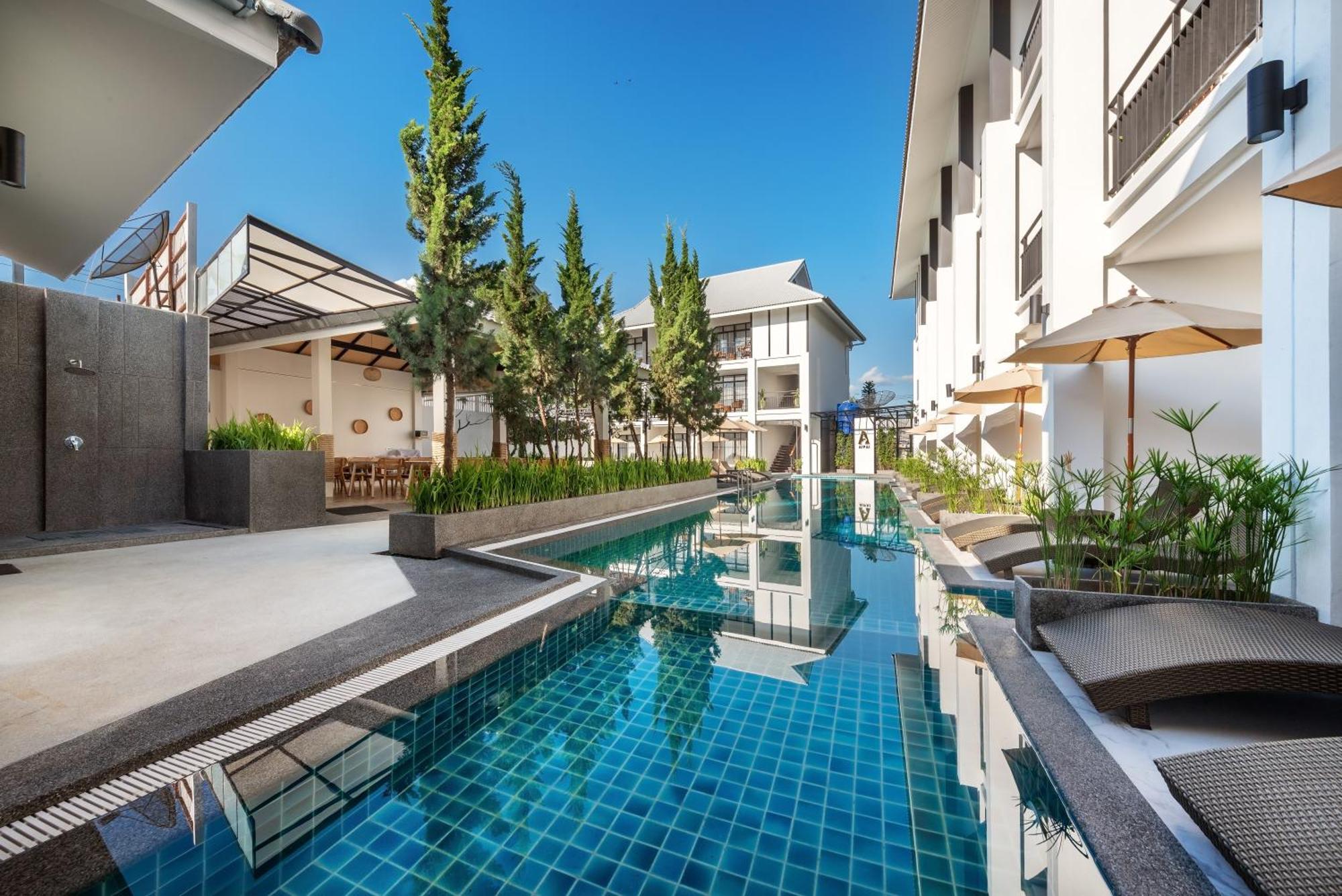 Ai Pai Hotel Bagian luar foto