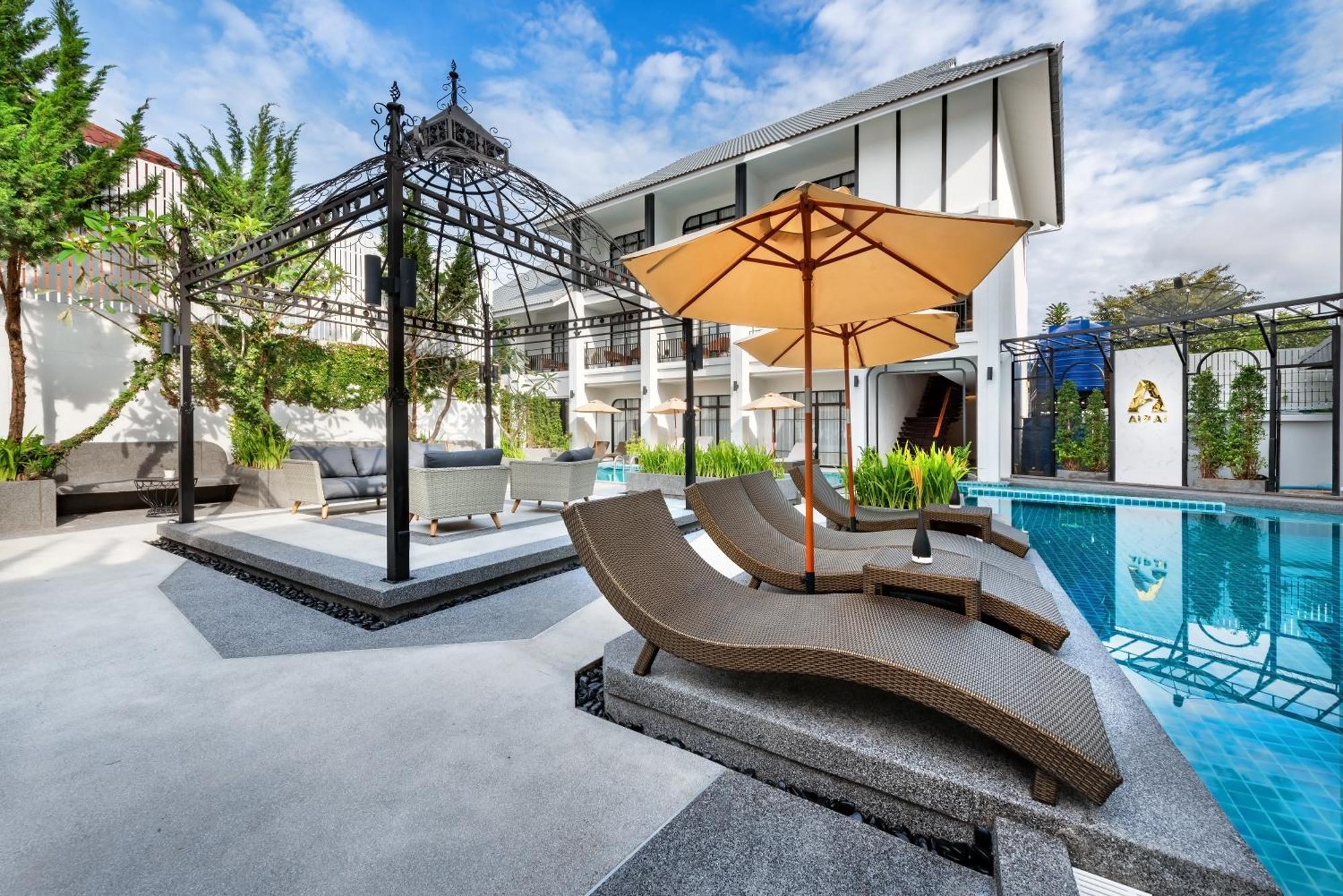 Ai Pai Hotel Bagian luar foto