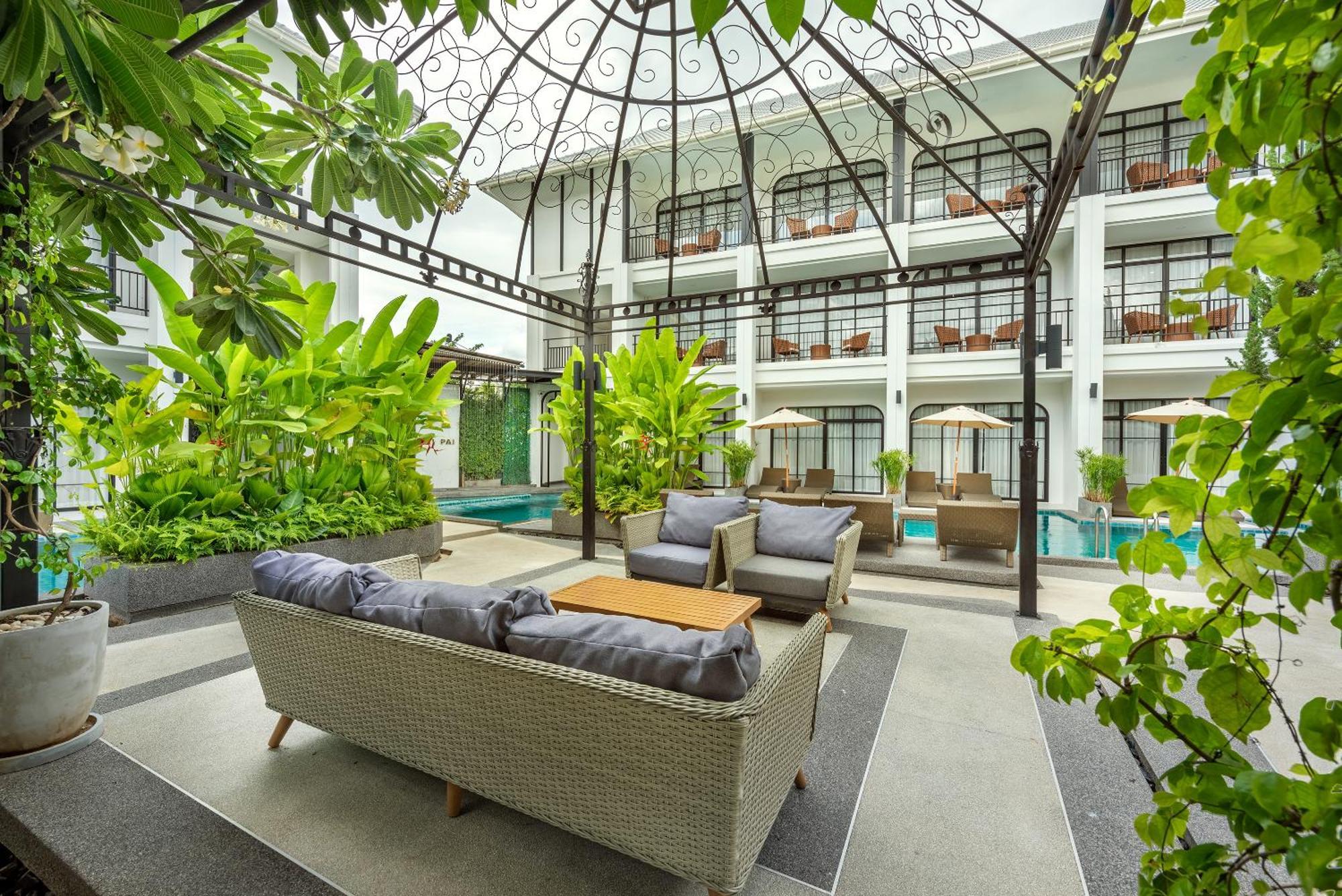 Ai Pai Hotel Bagian luar foto