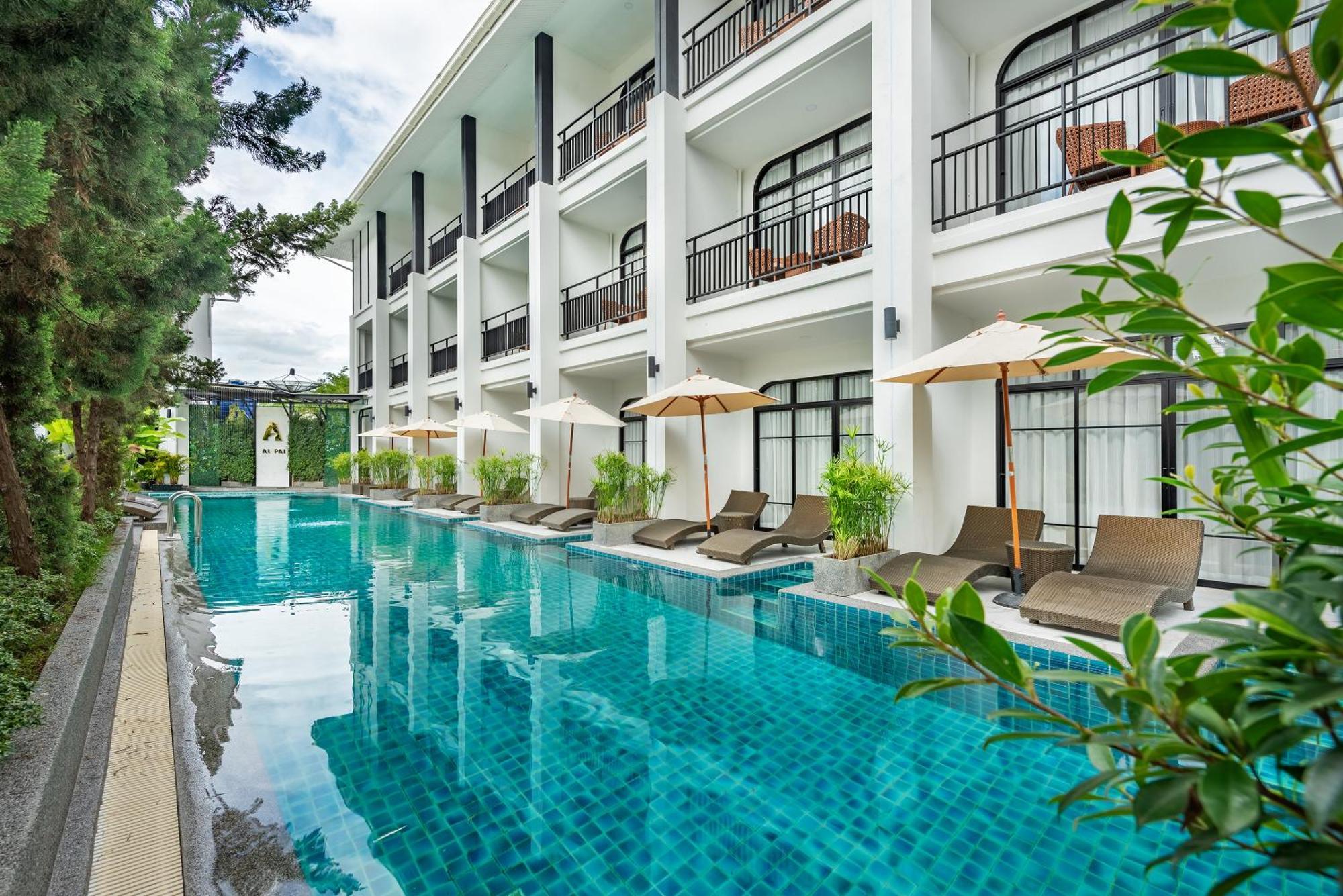 Ai Pai Hotel Bagian luar foto