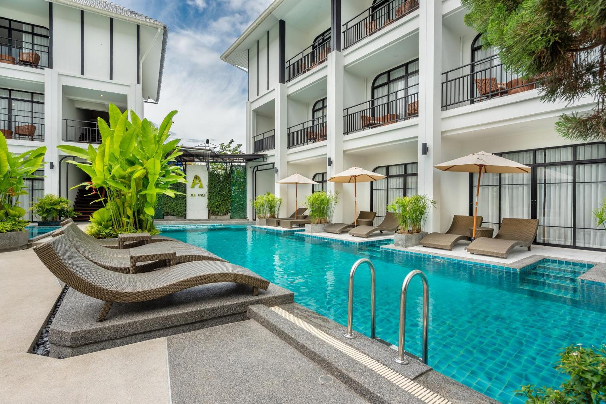 Ai Pai Hotel Bagian luar foto