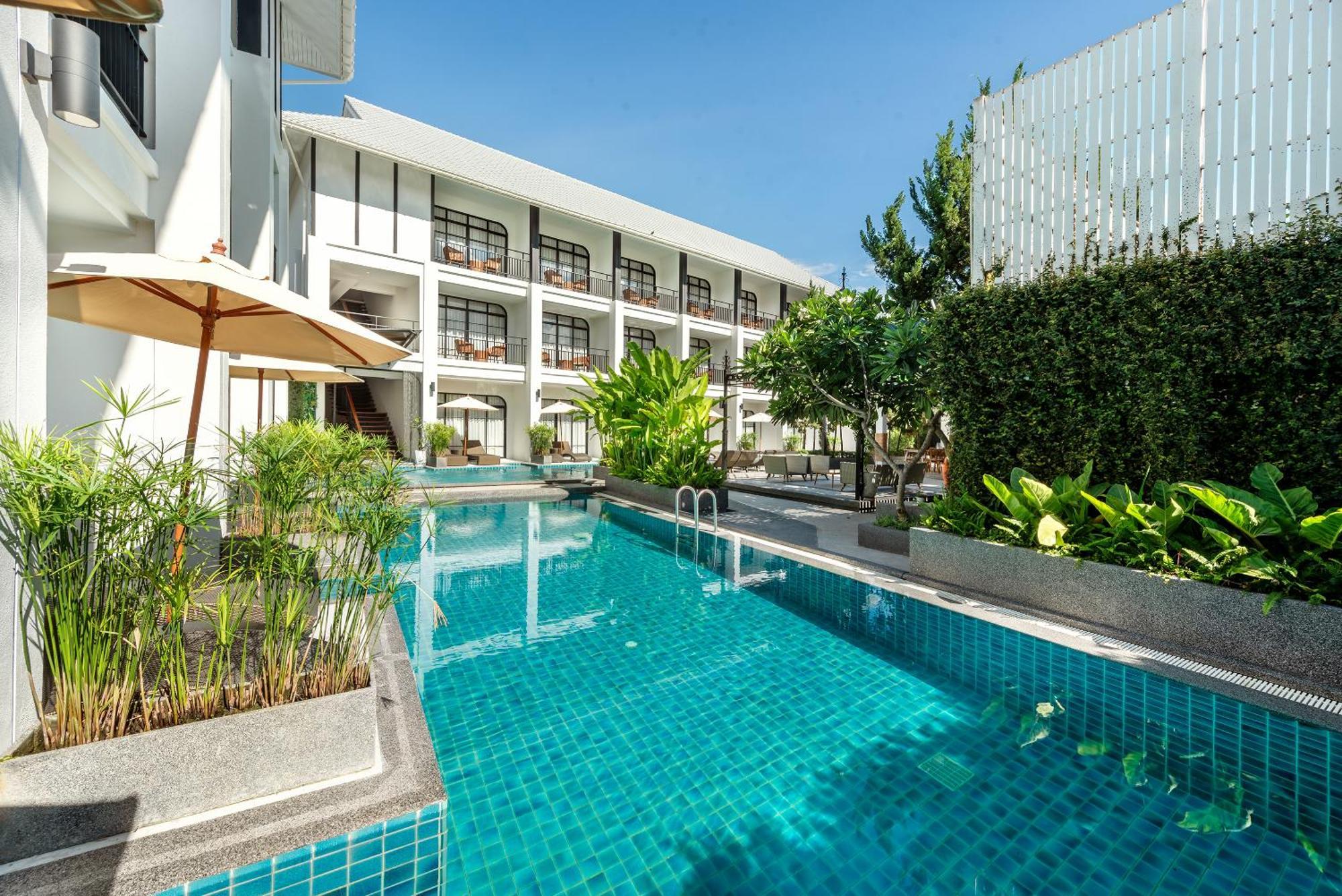 Ai Pai Hotel Bagian luar foto