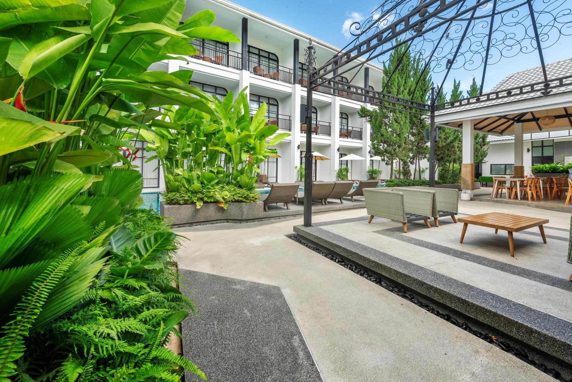 Ai Pai Hotel Bagian luar foto