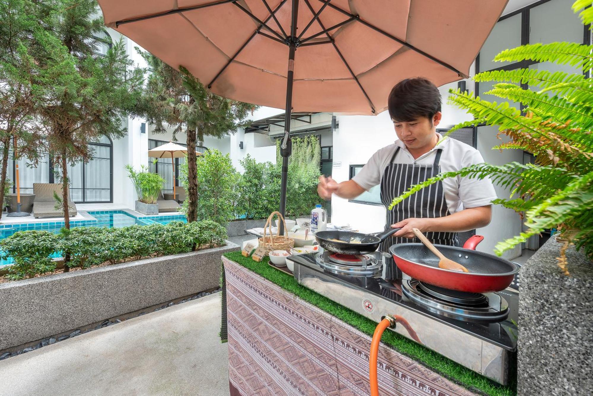 Ai Pai Hotel Bagian luar foto