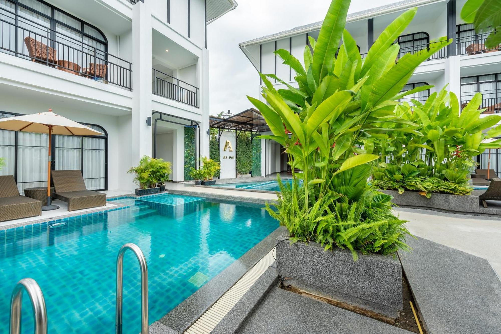 Ai Pai Hotel Bagian luar foto