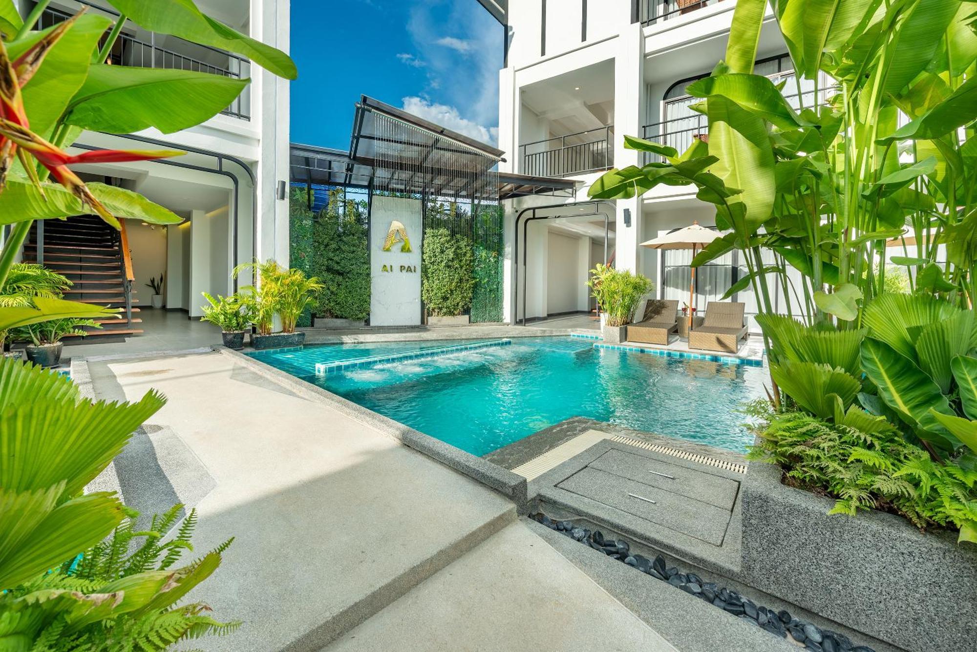 Ai Pai Hotel Bagian luar foto